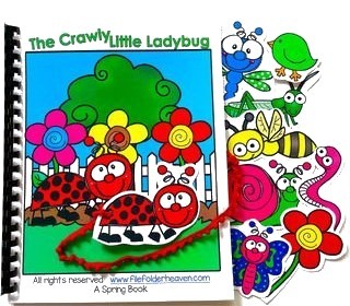 The Crawly Little Ladybug adapted book