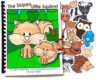 The Skippy Little Squirrel adapted book