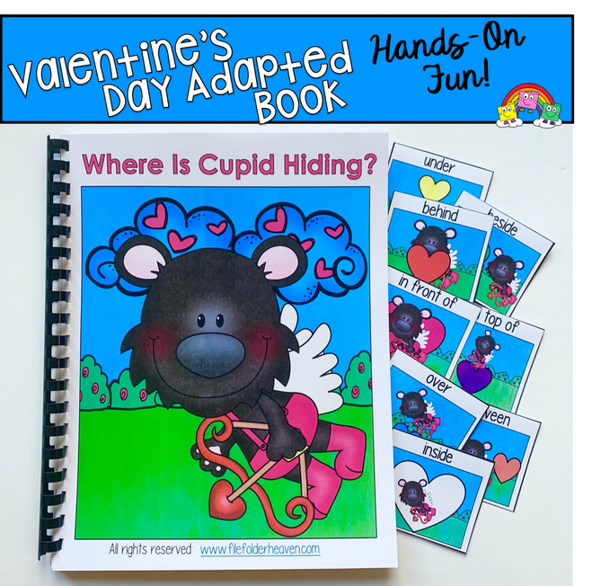 "Where is Cupid Hiding" Adapted Book